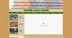 Desktop Screenshot of pioneercaps.in